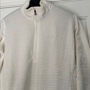 Patagonia Cream Half-Zip Fleece Pullover